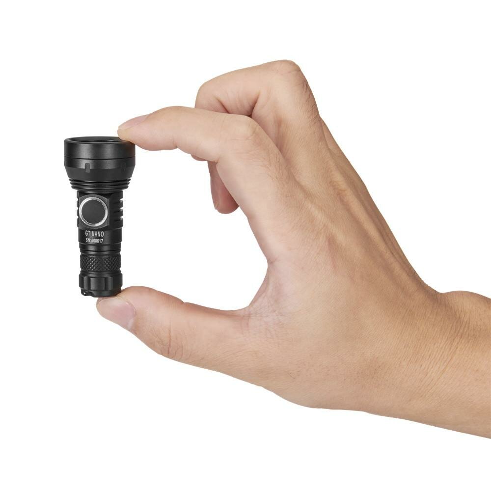 NANO KW CSLNM1.1 450LM 350M EDC Flashlight USB Rechargeable Mini LED Torch