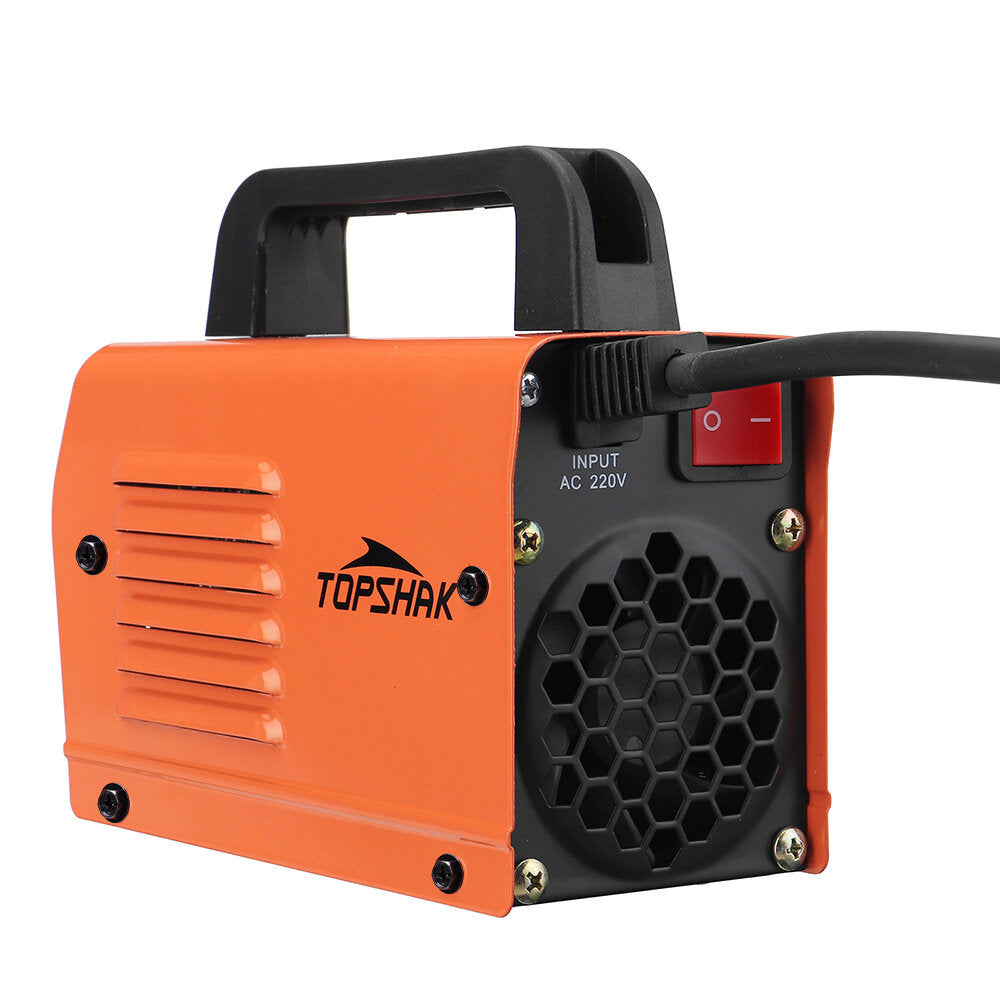 250A 220V Mini Electric Welding Machine Portable Digital Display MMA ARC DC Inverter Plastic Welder Weld Equipment