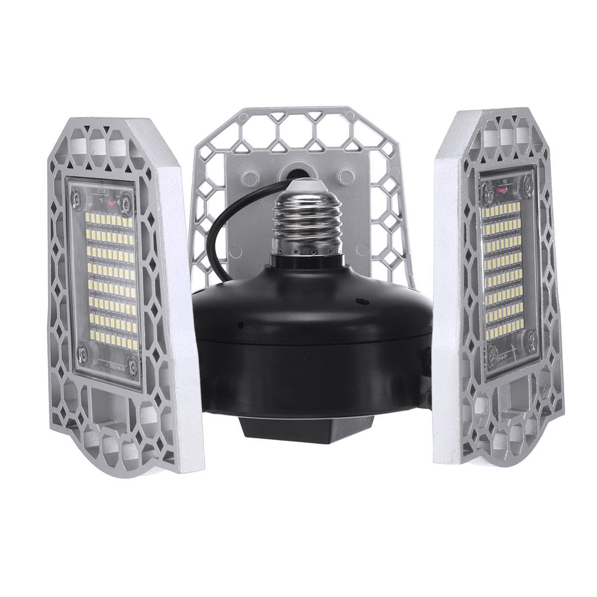 AC170-265V E26 Waterproof 150W Light Sensor 240 LED Garage Bulb Deformable Ceiling Lamp Home Outdoor Use