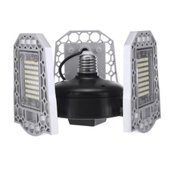 AC170-265V E26 Waterproof 150W Light Sensor 240 LED Garage Bulb Deformable Ceiling Lamp Home Outdoor Use