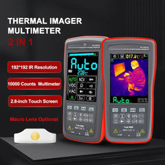 GreenZech Fusion-192 Series | 192x192 HD Thermal Imaging Multimeter | Professional 2-in-1 Diagnostic Station (S & S Pro Models)