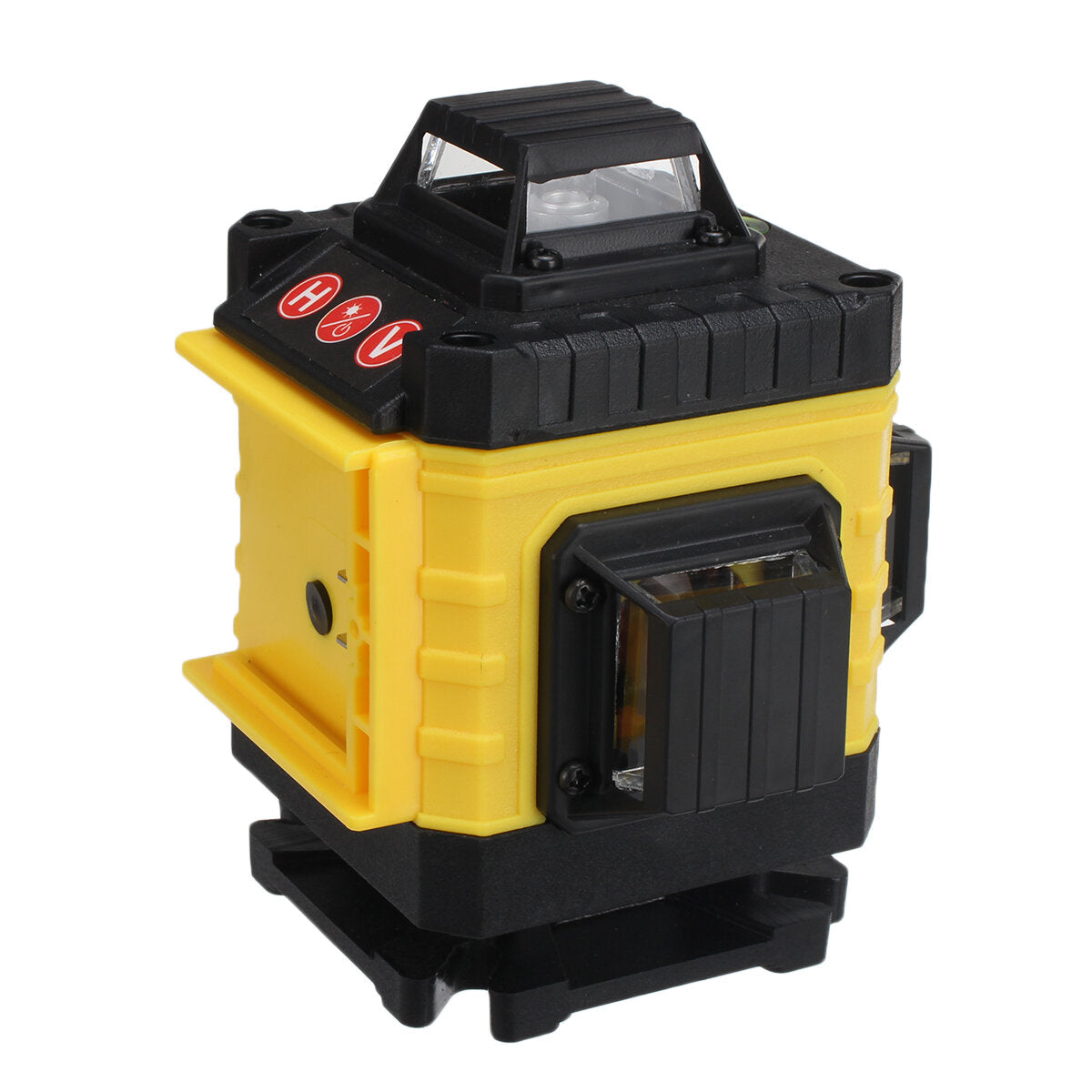 4D 16 Lines Green Light Laser Levels 360 Self Leveling Cross Horizontal Measure with 2 Batteries