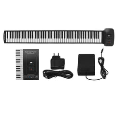 Foldable Portable 88 Key Electronic Keyboard Roll Up Piano