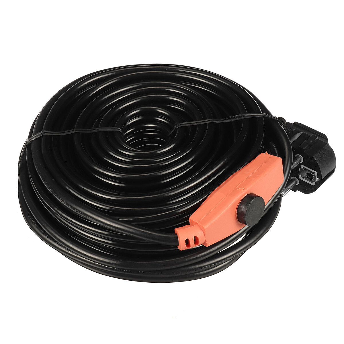 230V 12m-16W/m Antifreeze Heating Cable with Thermostat for Water Pipe Protection