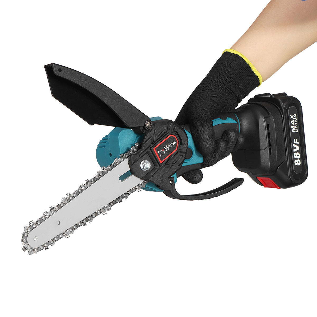 6 Inch 88VF Portable Electric Pruning Chain Saw Small Woodworking Chainsaw