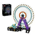 The Motorized Ball Ferris Wheel Building Block Brick Assembly Kit Kids Christmas Gift Toys