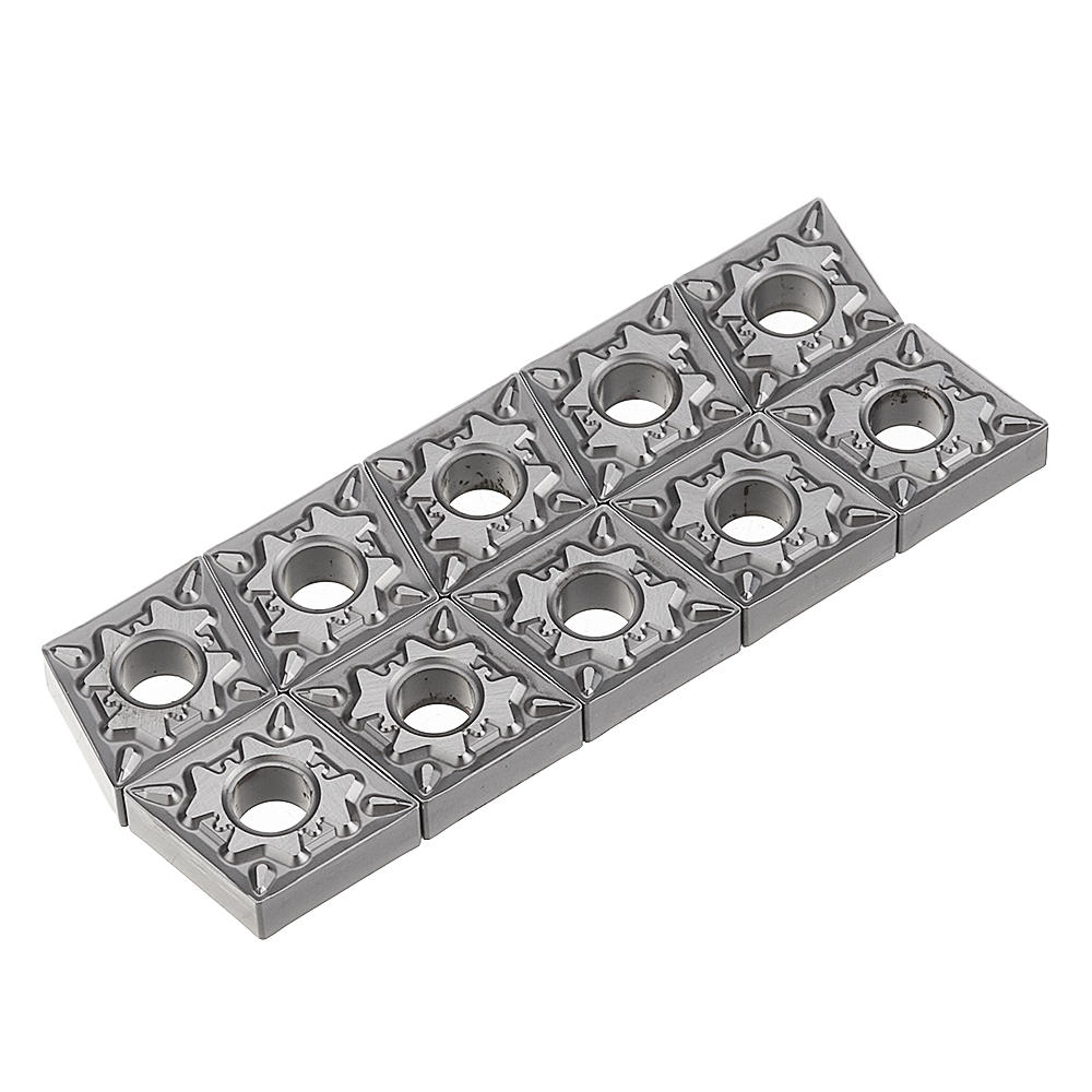 10pcs CNMG120404/08-TC NX525 Carbide Insert CNMG432 Cutter for Lathe Turning Tool Holder