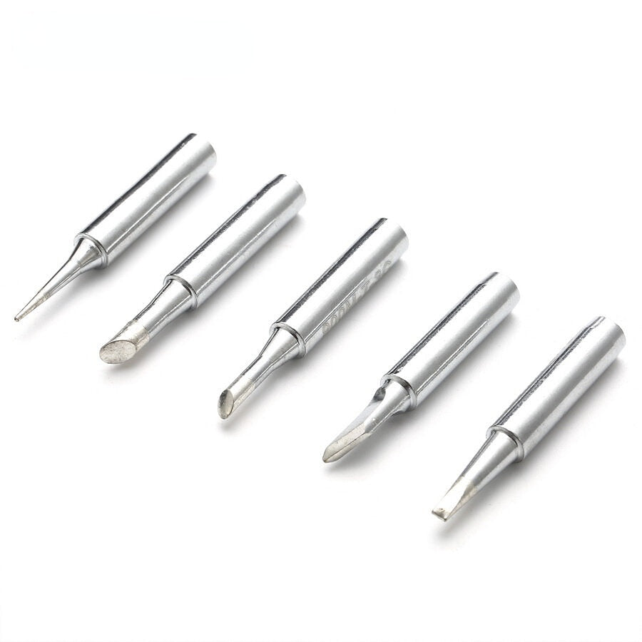 60W Adjustable Temperature Electric Solder Iron with 5pcs Solder Tips