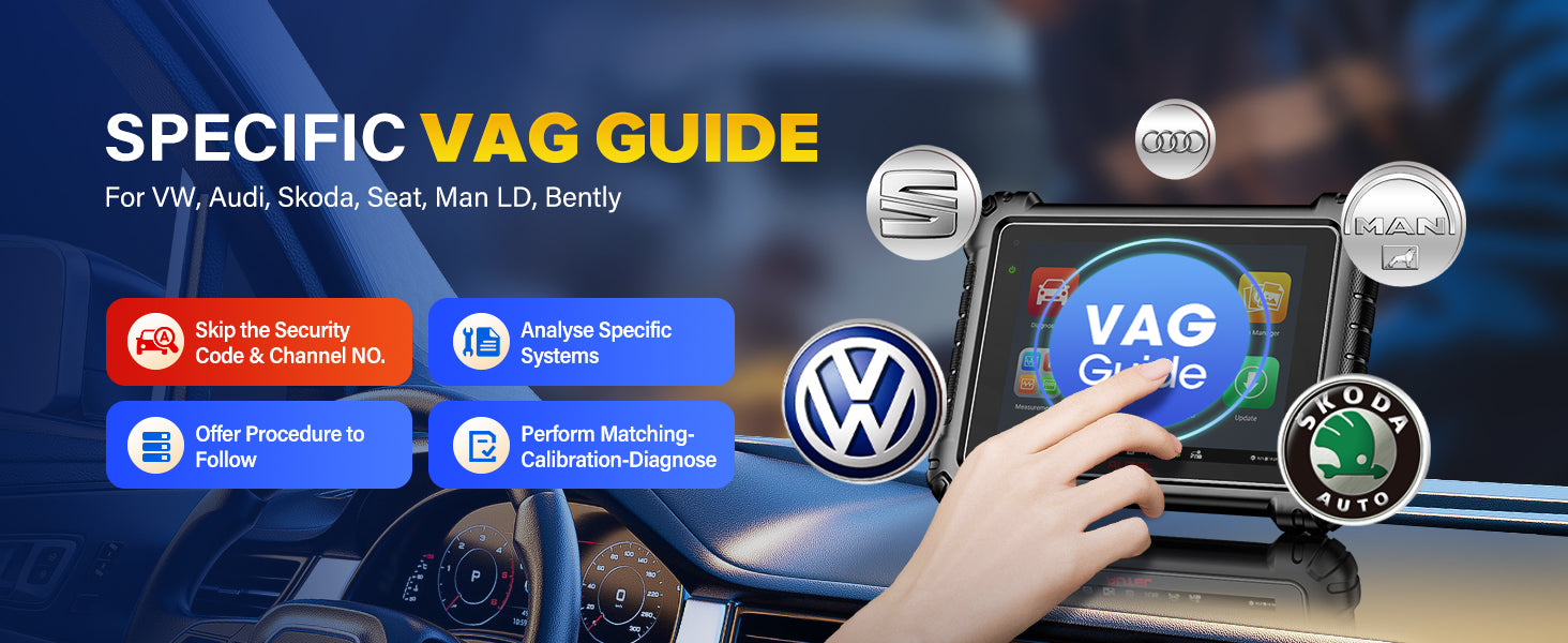 Advanced Diagnostic Tool Features Topology Mapping ECU Programming 5-in-1 VCMI Active Test 40+ Services Auto Scan Android 7.0