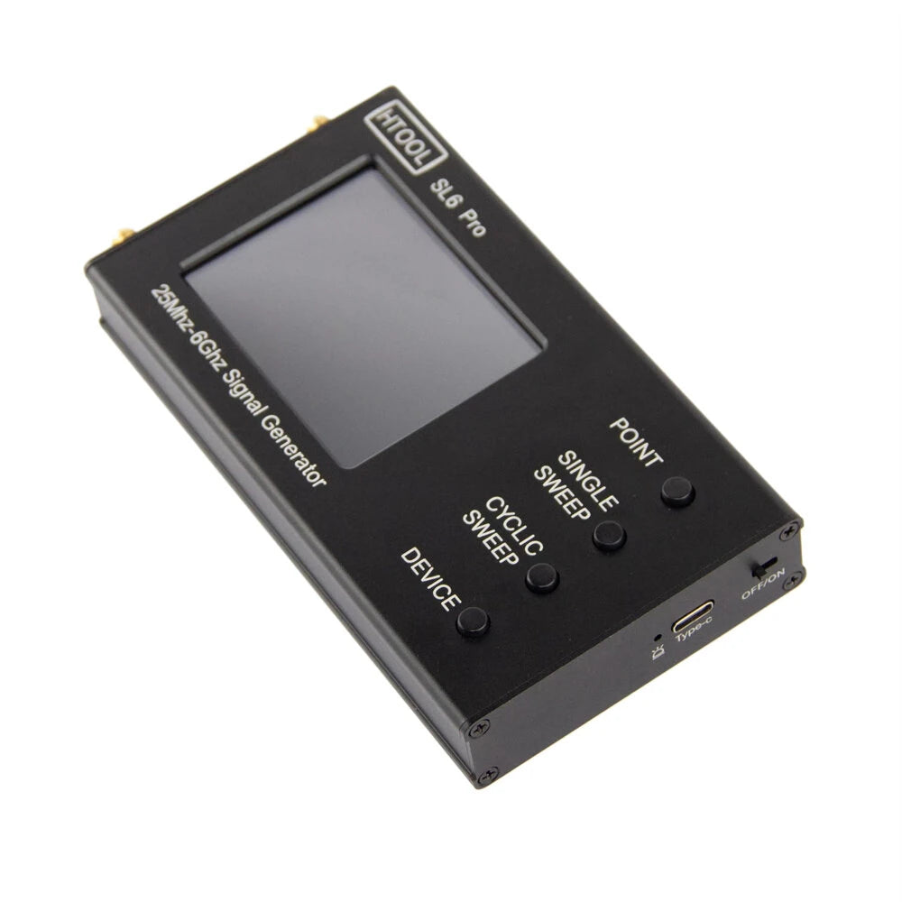 Portable Dual-Channel RF Signal Generator 9KHz-6.4GHz Ultra Low Phase Noise Test Source