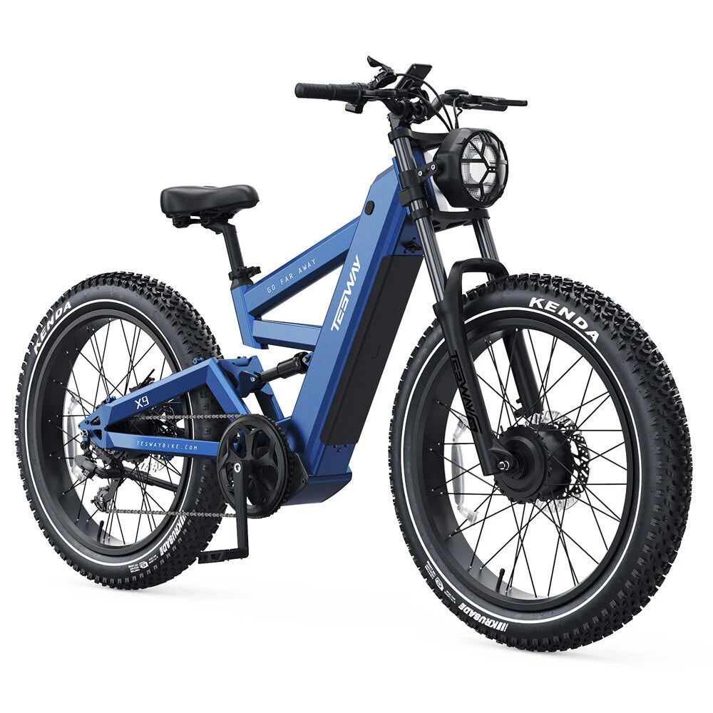 Electric Bike 48V 30AH Battery 2400W(Peak 4000W) Motor Recommended Top Speed 25KM/H 26 Inch Tire Electric Bicycle 190 KM Mileage Range Max Load 180KG