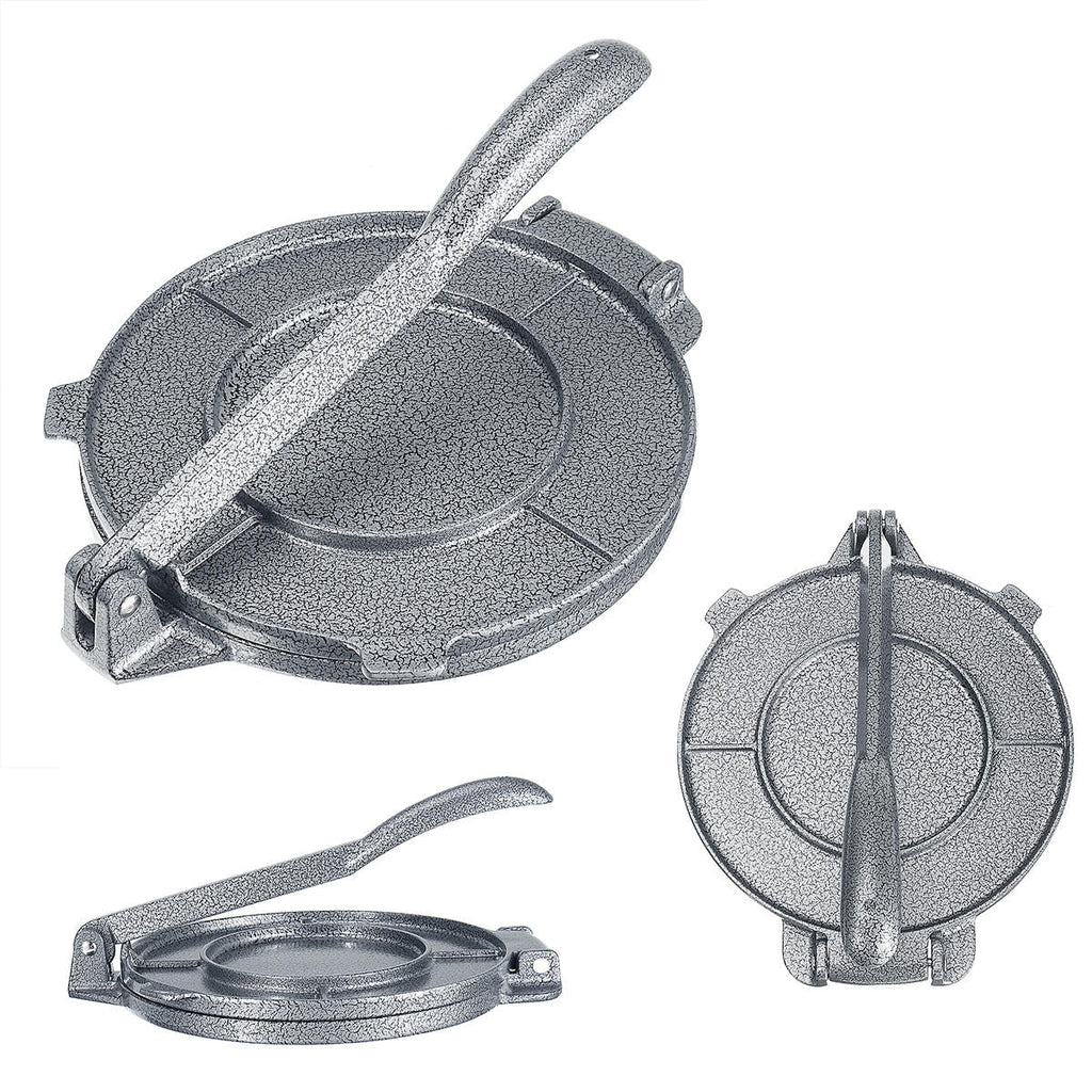 8" Press Maker Aluminum Foldable Kitchen Flour Corn Baking Tool Meat Press