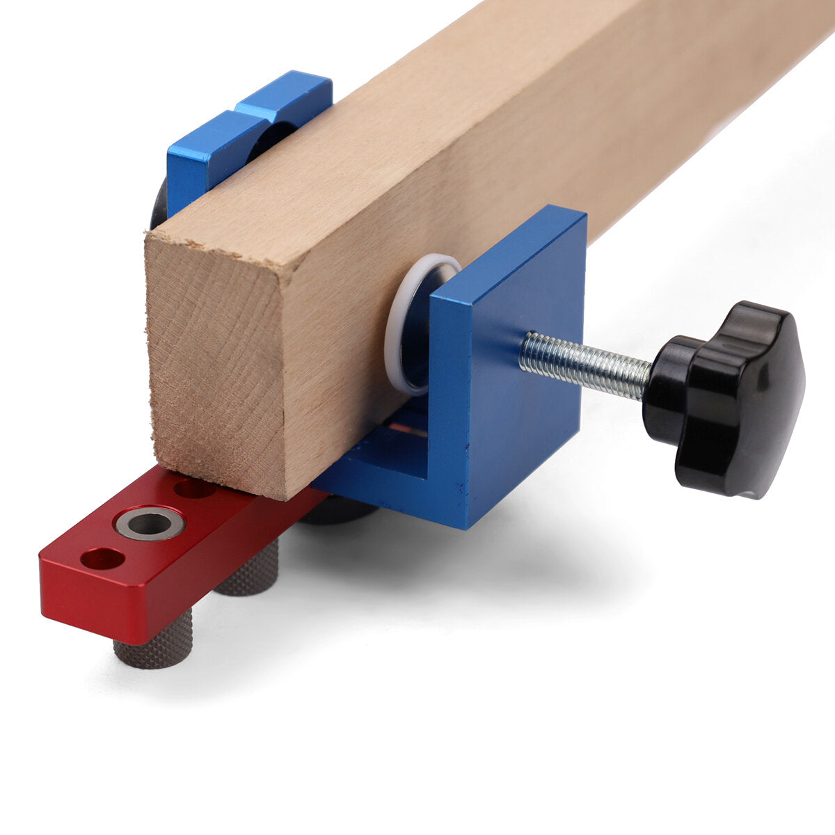 3-in-1 Hole Puncher for Woodworking, Adjustable Clamping, Fast Positioning, Precise Scaling, Versatile DIY Tool