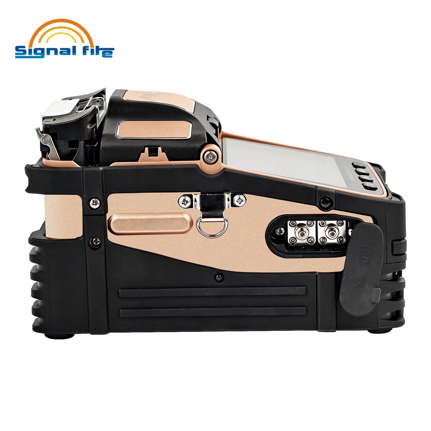 Optical Fiber Fusion Splicer 6 Motors Core Cladding Alignment 5 Inch Touchscreen 7800mAh Battery Bluetooth 4.2 Optical Power Meter VFL