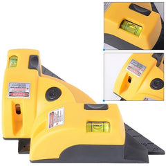 Square Laser Level 90 Degree Vertical Horizontal Line Yellow