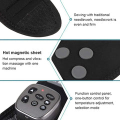 Large Wireless Wrist Massager with Hot Compress, Cotton & ABS, 11W, Rechargeable, Pain Relief, Easy to Use