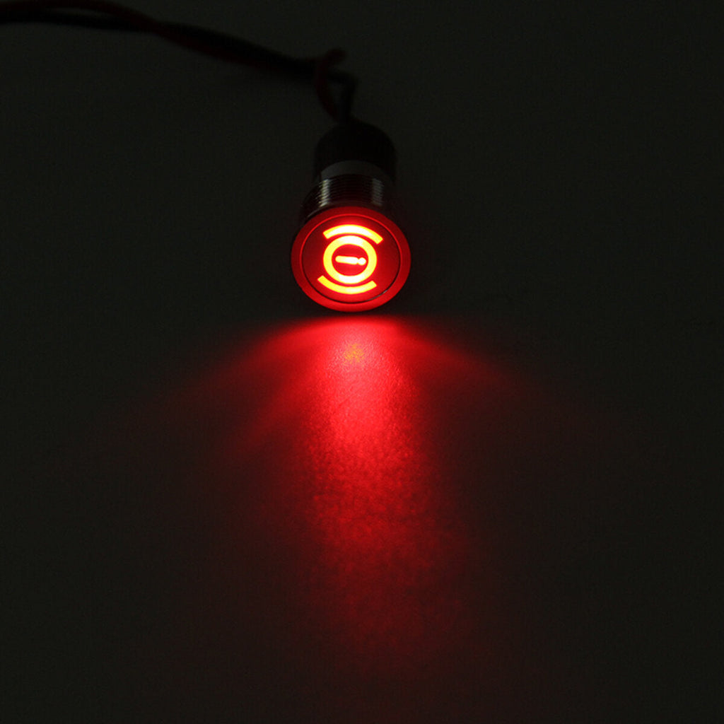 12V 16mm LED Dash Panel Warning Pilot Light Indicator