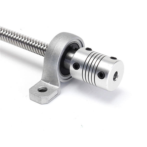 13pcs 400mm CNC Parts Optical Axis Guide Bearing Housings Aluminum Rail Shaft Support Screws Set