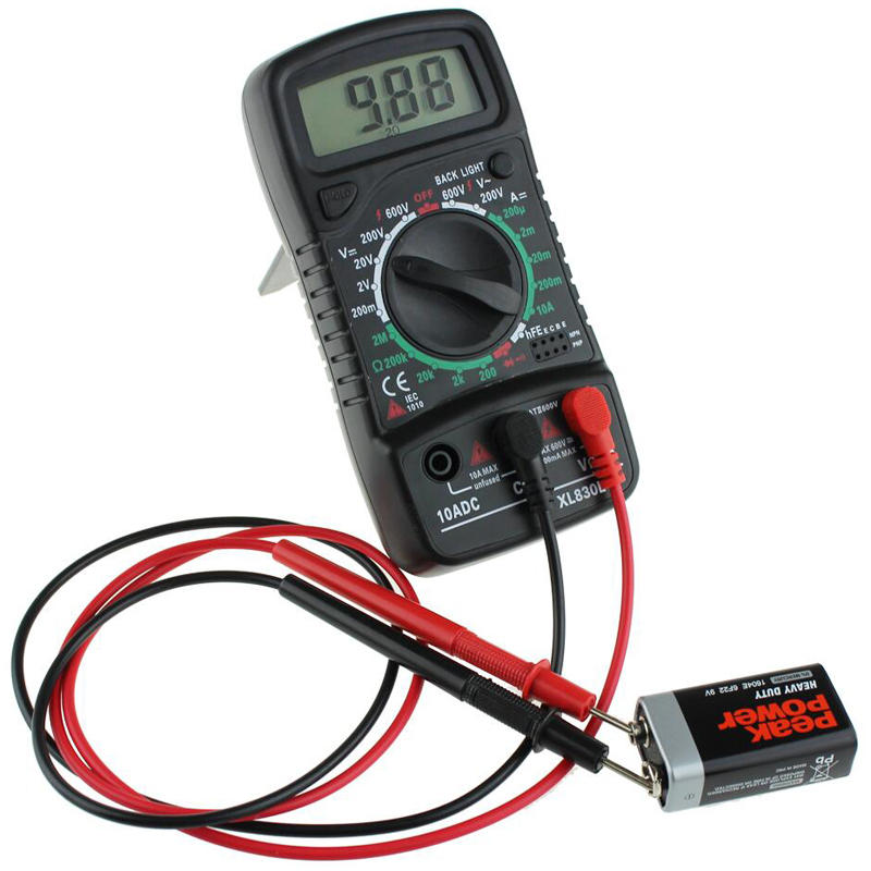 Digital LCD Multi Meters Volt Meterr Ammeter AC/DC/OHM Volt Current Tester