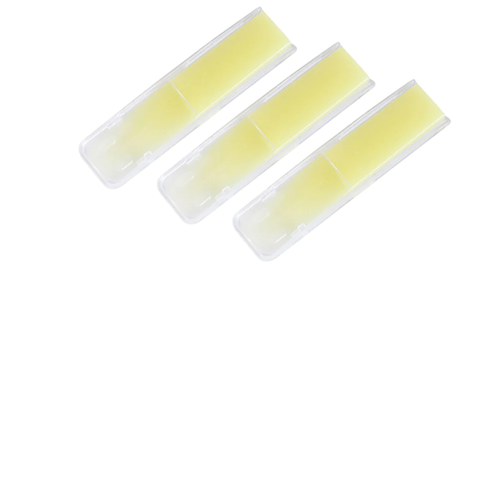 3Pcs 1.5/2.0/2.5 Alto Saxophone Resin Reed Portable Sax Reed Practical Instrument Accessories for Beginner Student