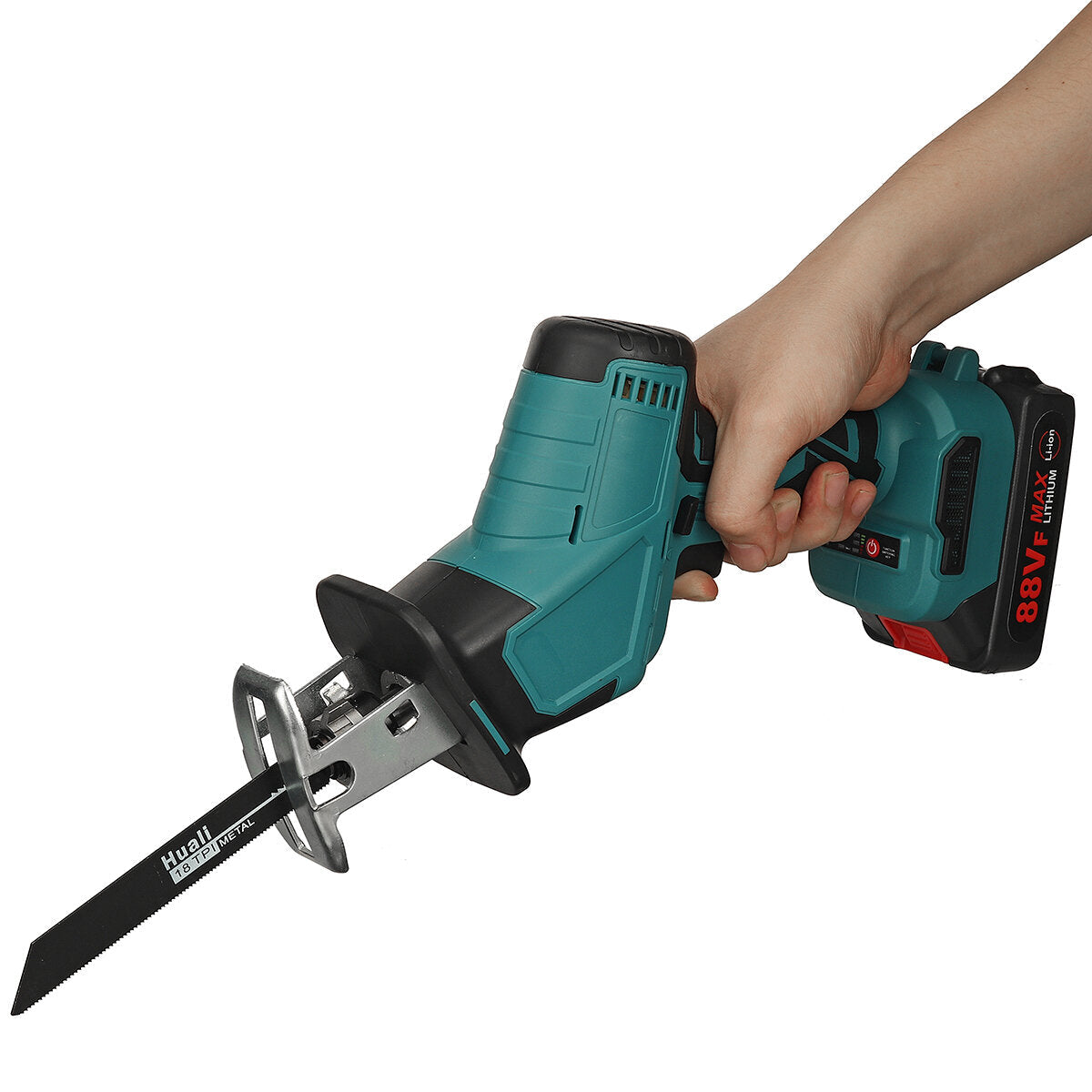 15mm 3000rpm Portable Electric Cordless Reciprocating Saw Rechargeable Woodworking Power Tools