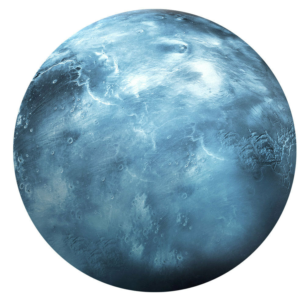 30Cm Large Moon Glow In The Dark Noctilucence Planet Celestial Stickers Luminous DIY Wall Sticker
