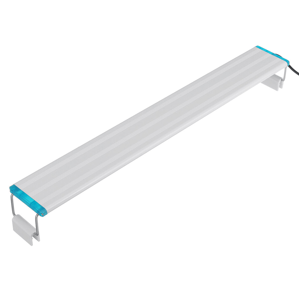 Super Slim LEDs Aquarium Light Aquatic Plant Light 20-60CM Extensible Waterproof Clip on Lamp For Fish Tank Blue White Light