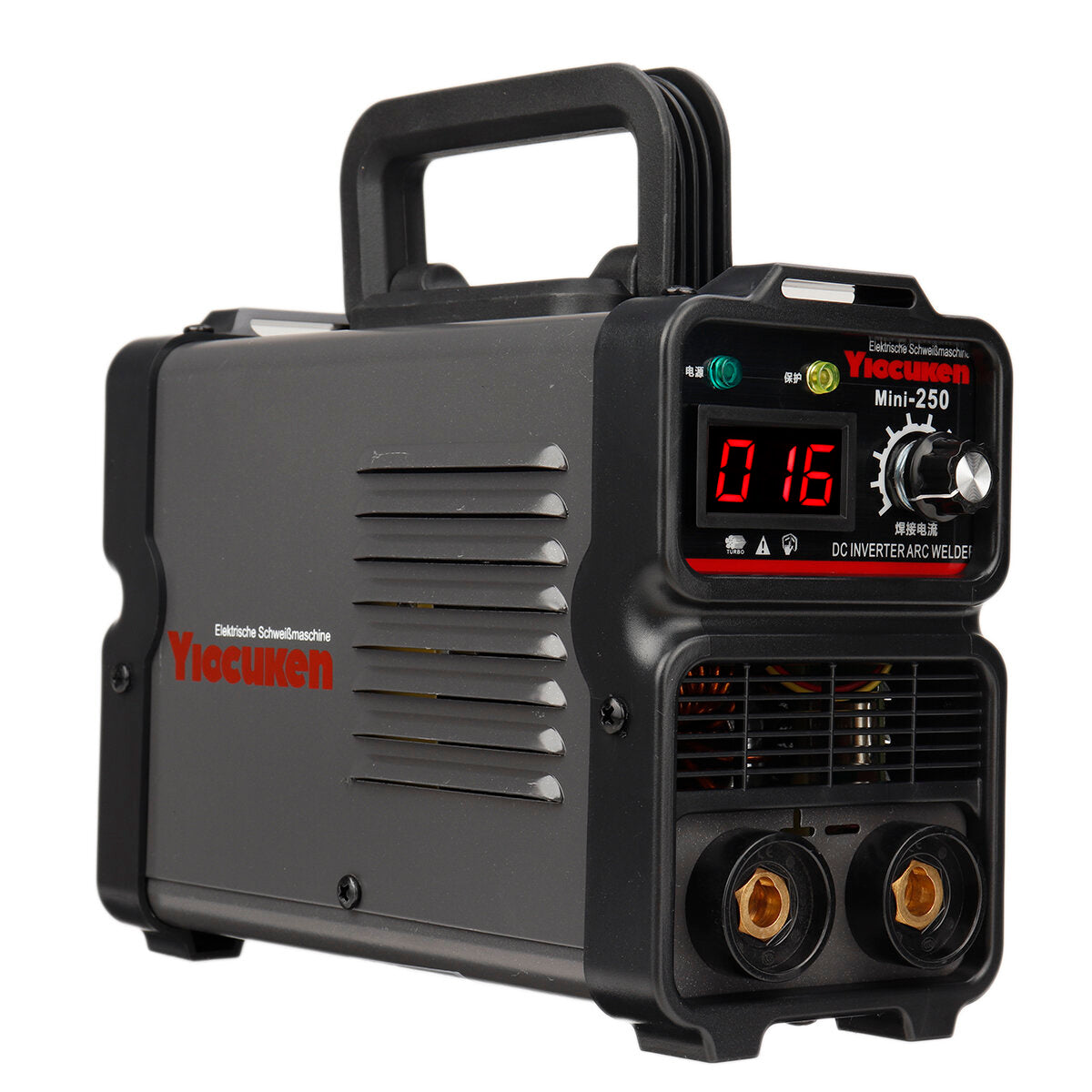 4000W 220V 20-250A Mini Welder Arc Welding Machine Electric Stick DC Inverter for Pig Iron Stainless Steel