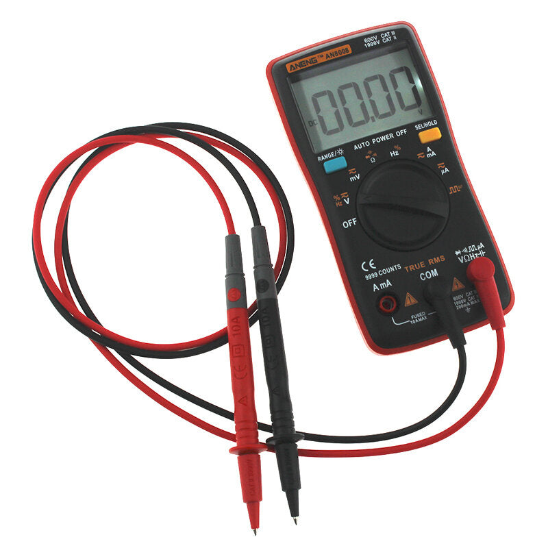 True RMS Wave Output Digital Multimeter AC DC Current Volt Resistance Frequency Capacitance Test