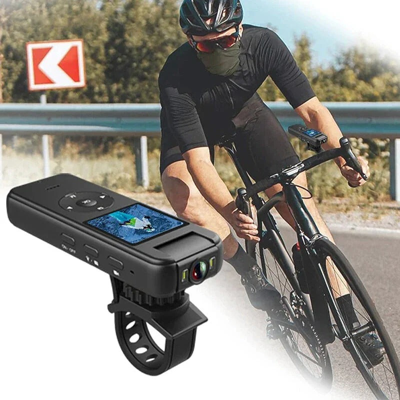 Ultra HD WiFi Action Camera with 1.4" Display, Night Vision, Portable DVR for Cycling, Skiing, and Driving