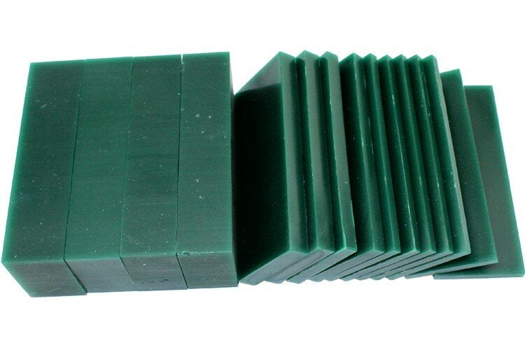 1PCS Jewelry Carving Wax Block Dark Green Hard Sliced Casting For Student Artisans Engraving