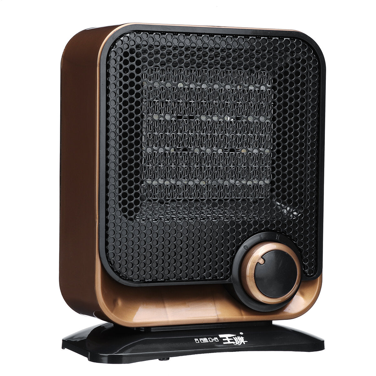 220V 1500W Low-Noise Electric Fan Heater with Adjustable Temperature - 3 Colors Available