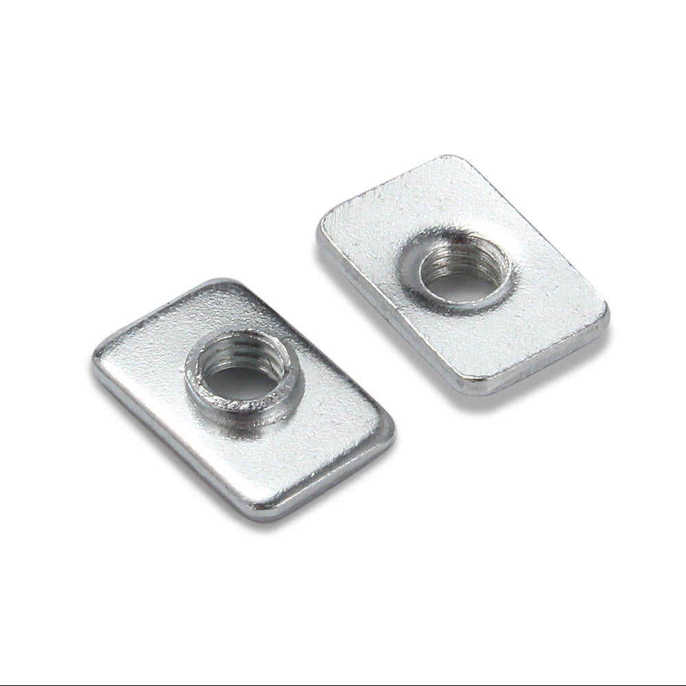 20pcs M3 Steel Zinc Plated Tee Nuts for 2020 V-slot Aluminum Profiles Extrusions