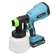 2200W 20V 1000ML Electric Spray Gun Household Sprayer Spray Paint With Li-ion Battery