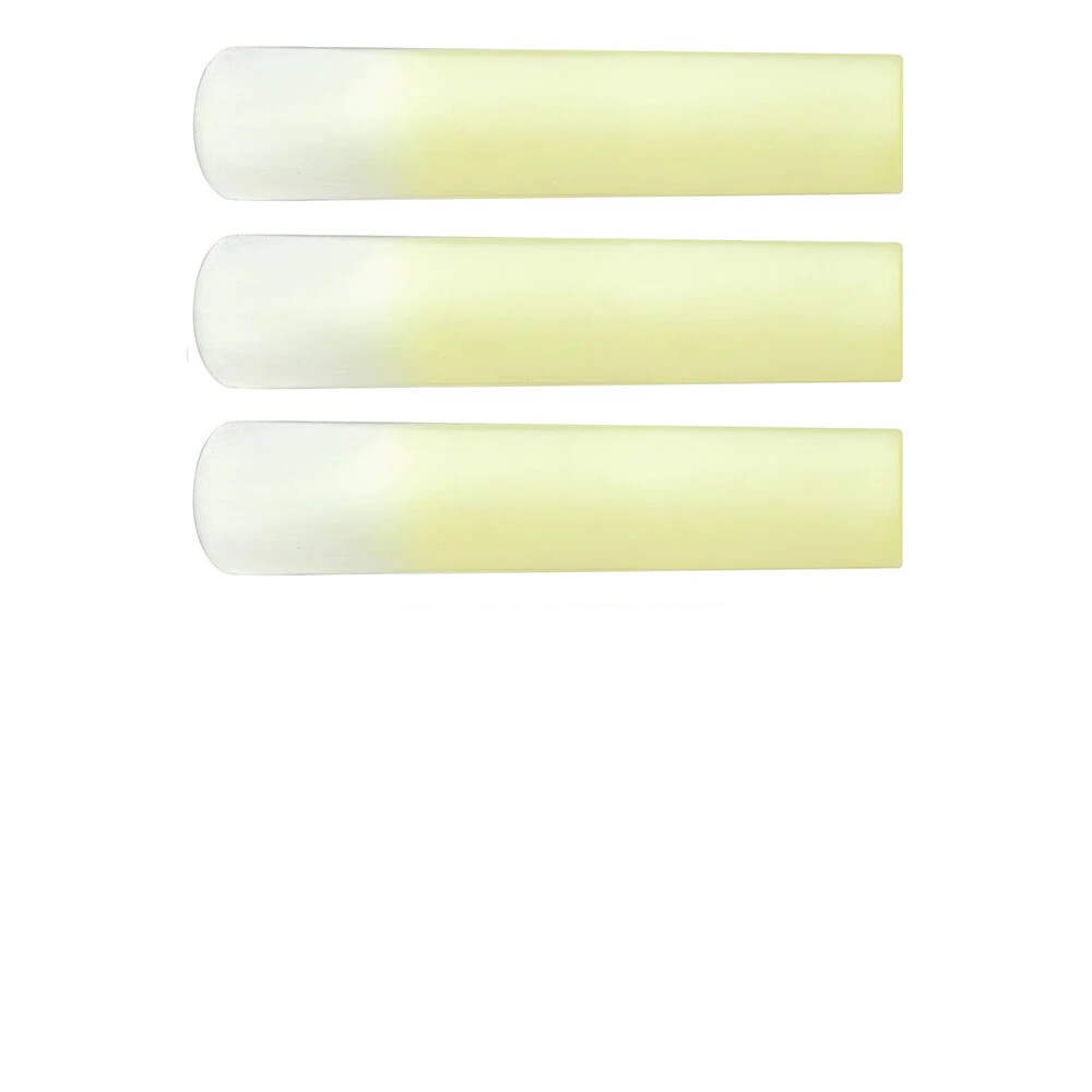 3Pcs 1.5/2.0/2.5 Alto Saxophone Resin Reed Portable Sax Reed Practical Instrument Accessories for Beginner Student