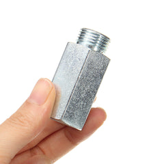 M18x1.5 Galvanized Oxygen Sensor Extender Lambda Simulator Eliminator Katalysator