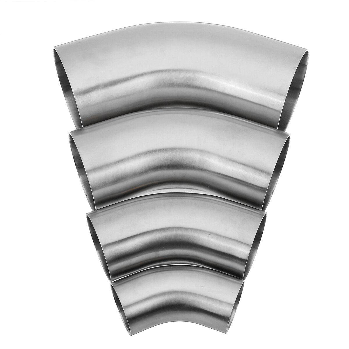 1.5 / 2 / 2.5 / 3" OD 45 Degree Exhaust Pipe Bends Tube Elbows  Stainless Steel
