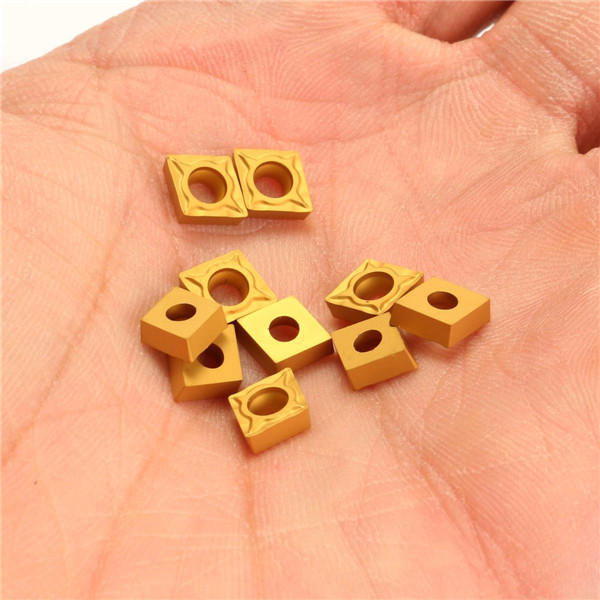 10pcs Carbide Insert Titanium Coated Carbide Cutter