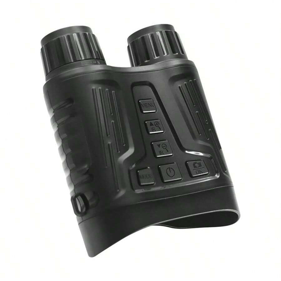 Dual Camera Night Vision Device with 3.2" HD Screen, 1080P Video, Infrared Light, Rechargeable Battery, and TF Card Support