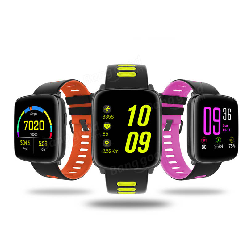 Heart Rate Monitor Pedometer Sport Bluetooth Smart Bracelet For iphone X 8 Samsung S86