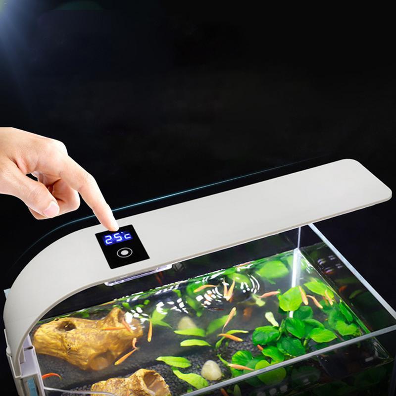 10W/15W Aquarium Light Aquatic Plant Lamp Fish Tank Light Waterproof Clip-on Lamp