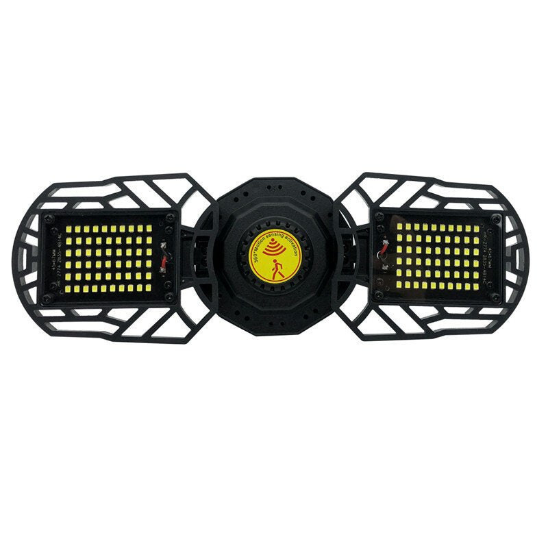 40/60/80W Deformable E26/E27 Ultra-bright LED Garage Ceiling Light Motion Activated
