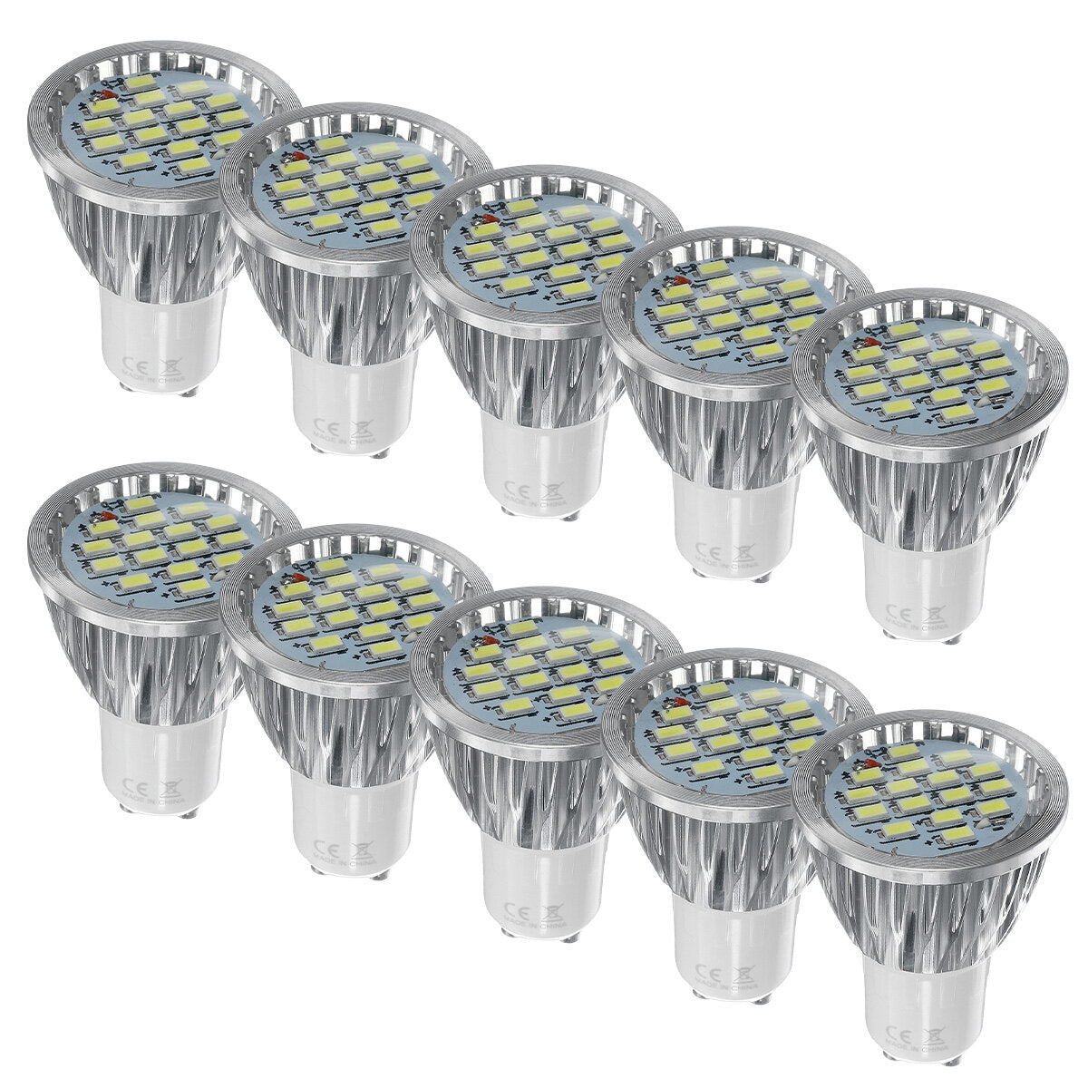 10PCS 4W GU10 5630SMD LED Bulb Cool White Spotlight Lighting Decoration AC220V