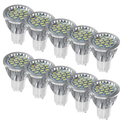 10PCS 4W GU10 5630SMD LED Bulb Cool White Spotlight Lighting Decoration AC220V