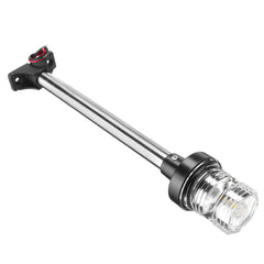 12V-24V LED Navigation Pole Lights Marine Boat Pontoon Stern Anchor Fixed Base