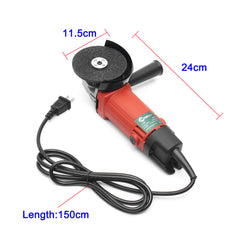 220V 600W Multifunctional Electric Angle Grinder Polishing Machine Metal Grinding Cutter Tool