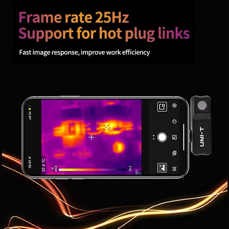 GreenZech Mobile 120 Series | Smartphone Thermal Imaging Camera | 120x90 HD Infrared Imager for iOS & Android