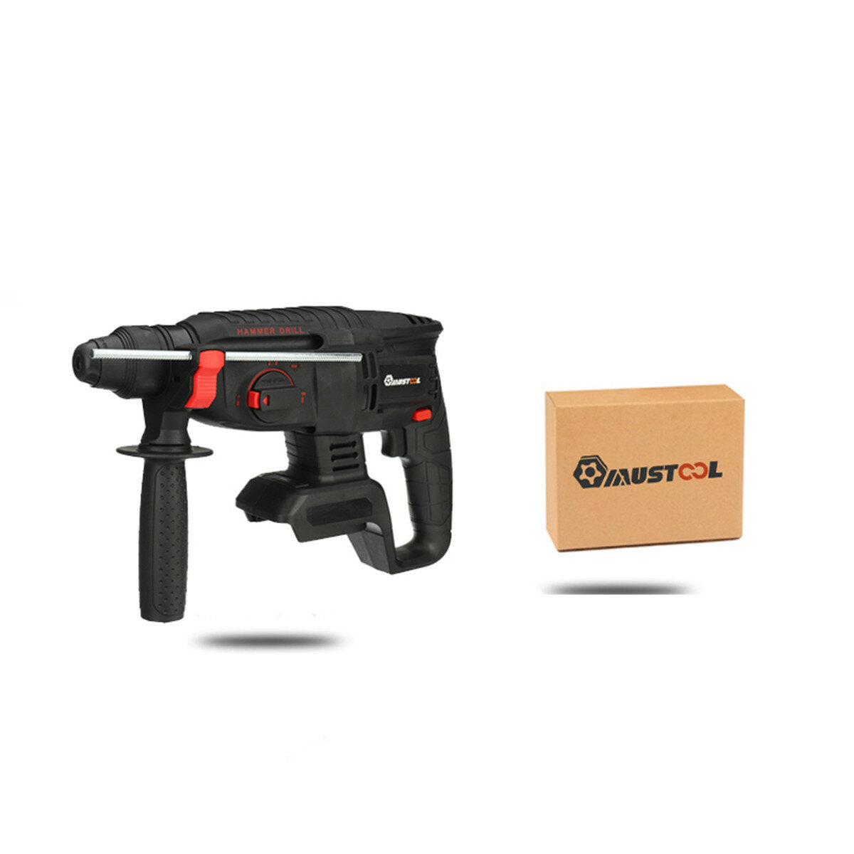 388VF 6200ipm Brushless Cordless Electric Rotary Hammer Woodworking Tool with/without 10cell Battery