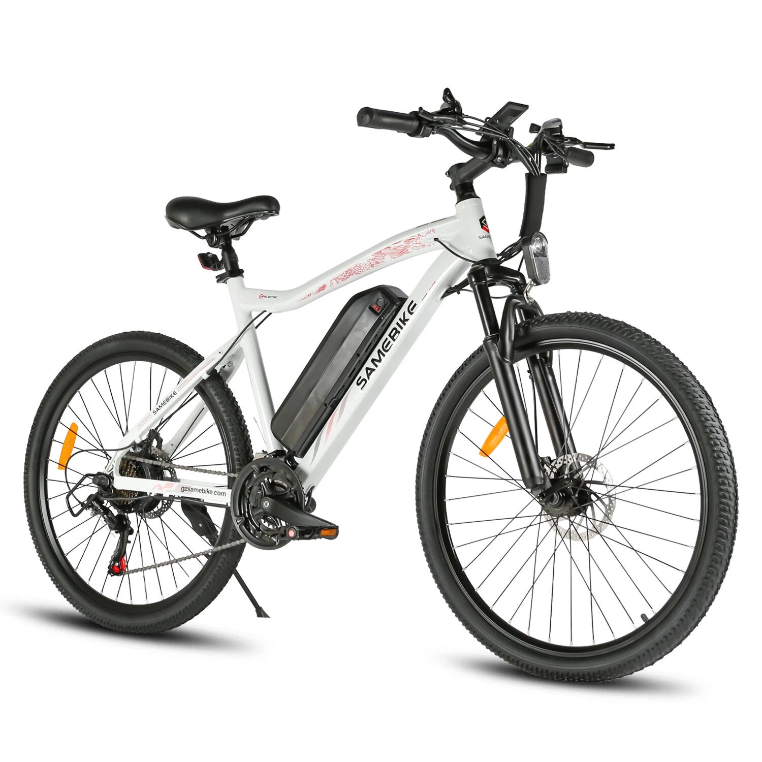Electric Bike 36V 13AH 500W Motor Recommended Top Speed 25KM/H 26 Inches Tire Electric Bike 40-80km Mileage Max Load 150Kg EU DIRECT