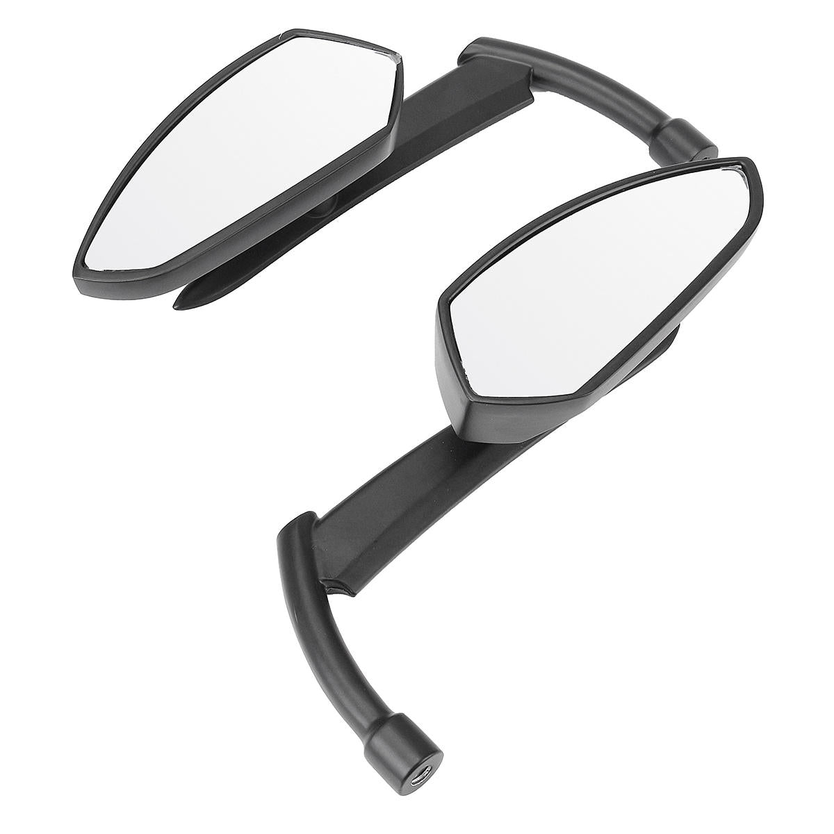 8MM 10MM Black CNC Blade Rear Review Mirrors